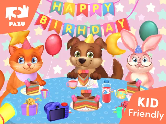 Games For Kids Birthday iPad 应用截图
