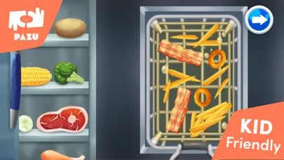 Ảnh chụp màn hình của Paw Kitchen Kids Cooking Games