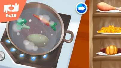 Ảnh chụp màn hình của Paw Kitchen Kids Cooking Games