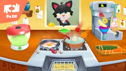 Ảnh chụp màn hình của Paw Kitchen Kids Cooking Games
