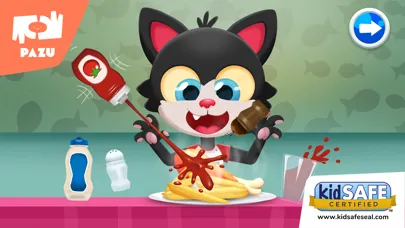 Ảnh chụp màn hình của Paw Kitchen Kids Cooking Games