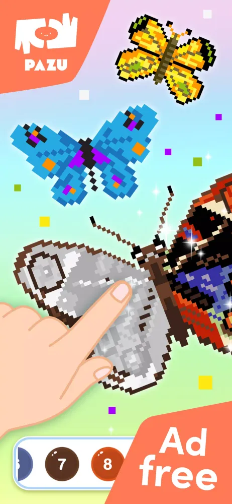Скриншоты Pixel Coloring Games For Kids