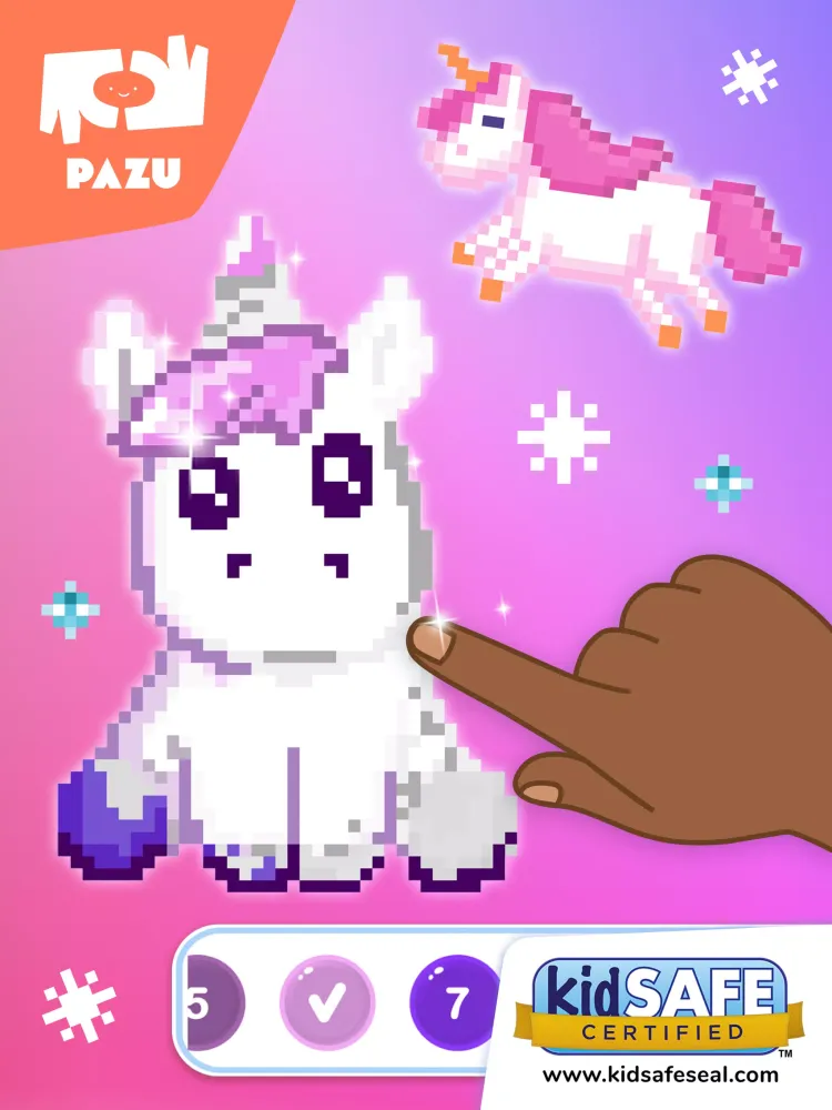 Скриншоты Pixel Coloring Games For Kids