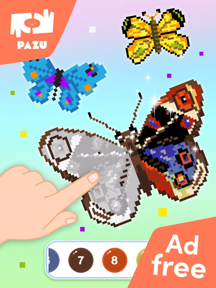 Скриншоты Pixel Coloring Games For Kids