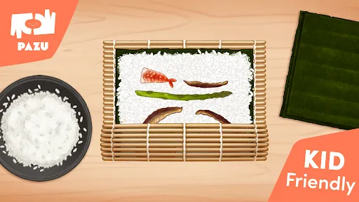 Tangkapan layar Sushi Maker Kids Cooking Games