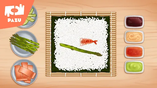 Tangkapan layar Sushi Maker Kids Cooking Games