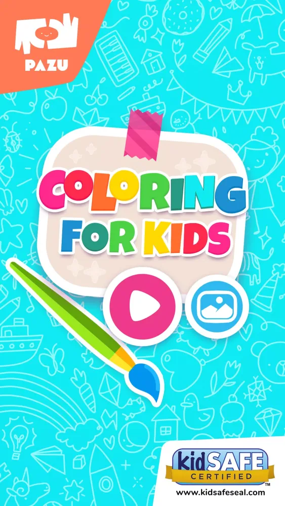 Coloring games for toddlers سکرین شاٹس