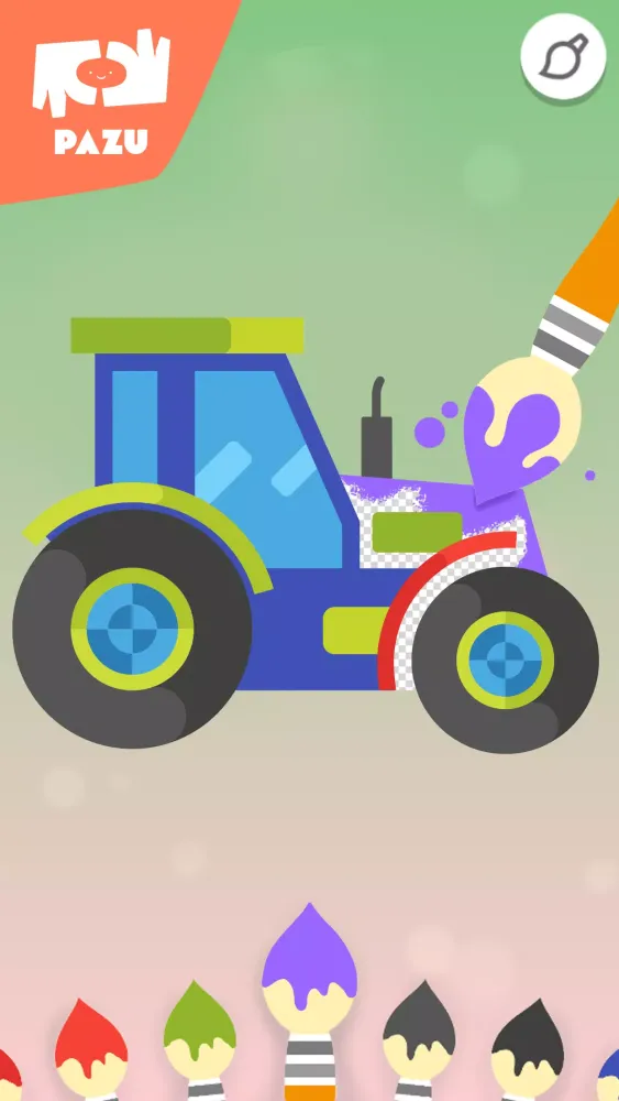 Coloring games for toddlers سکرین شاٹس