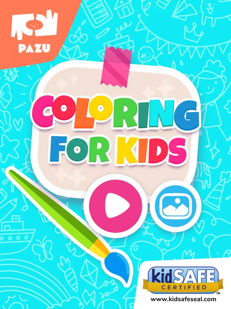 Coloring games for toddlers سکرین شاٹس