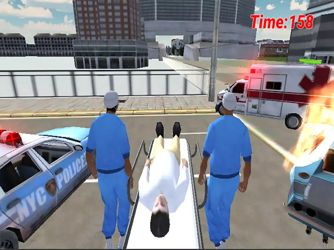 Captures d'écran de Ambulance Rescue Mission 3d 2017 iPad 