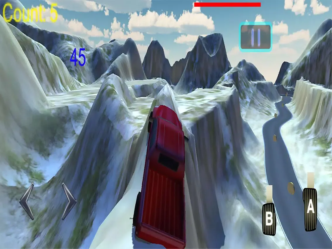 Tangkapan skrin Drive Offroad pickup truck sim 2017 iPad 