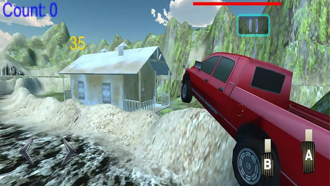 Tangkapan skrin Drive Offroad pickup truck sim 2017