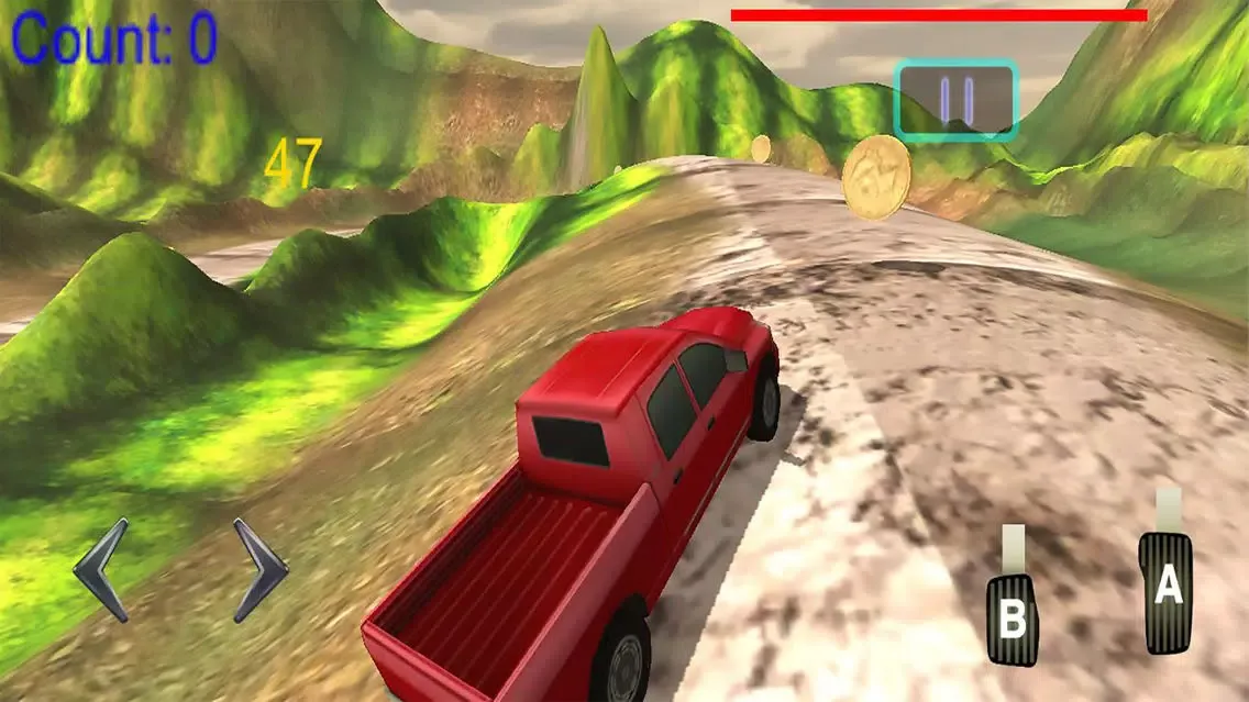 Tangkapan skrin Drive Offroad pickup truck sim 2017