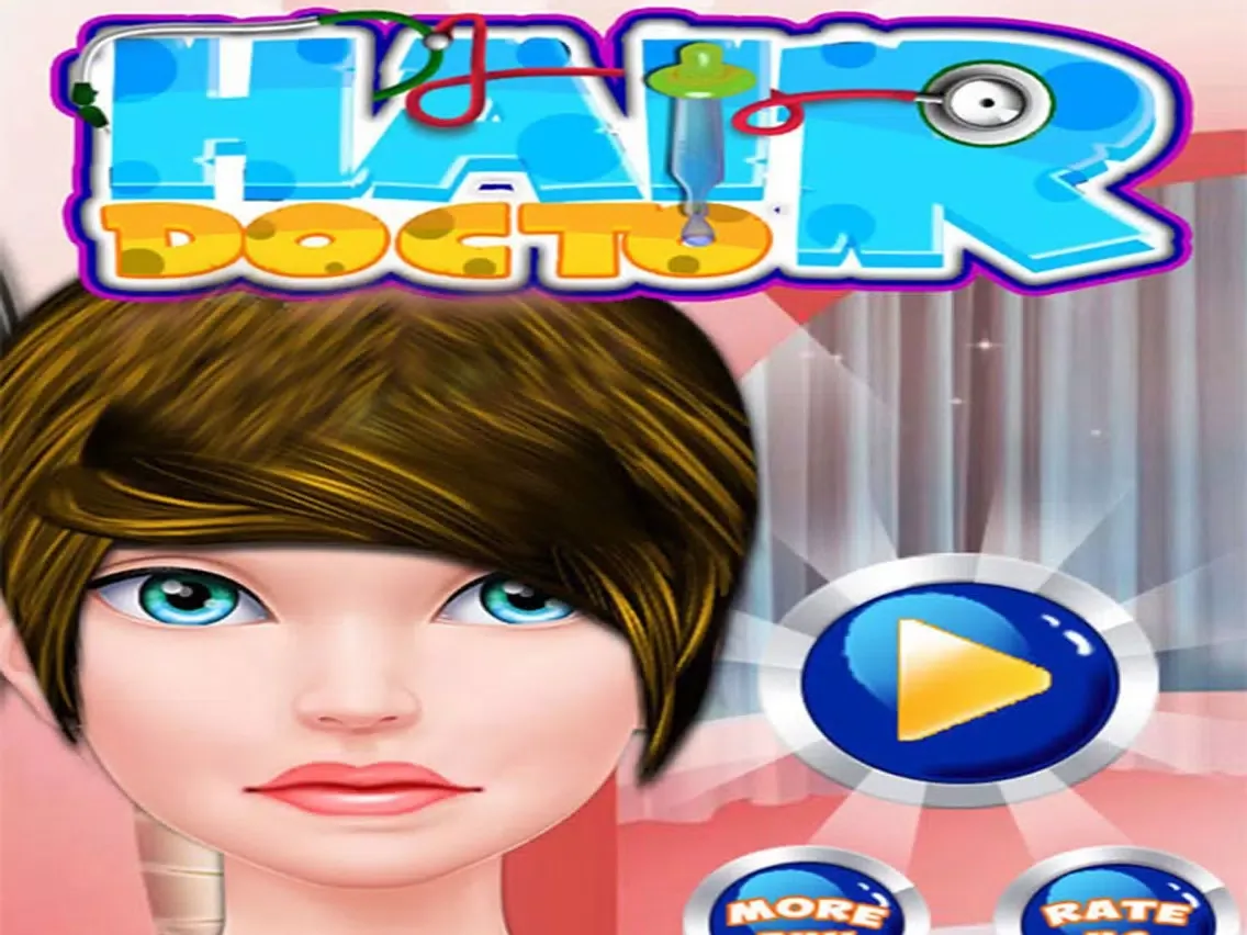 Hair Doctor Salon - Girls Hair Parlor iPad  Ekran Görüntüleri