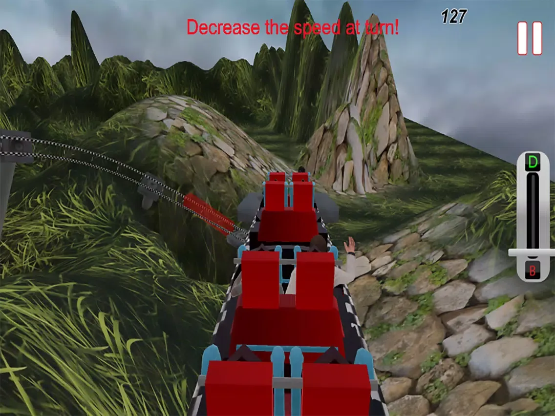 Zrzuty ekranu Roller coaster ride USA 2017 iPad 