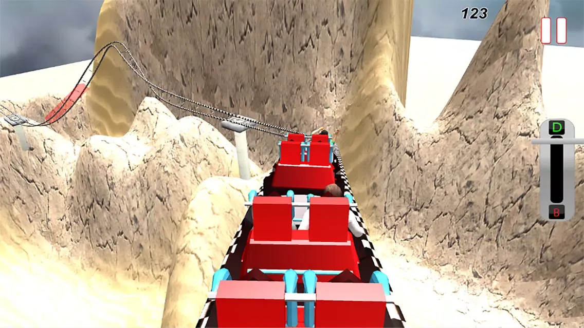 Zrzuty ekranu Roller coaster ride USA 2017