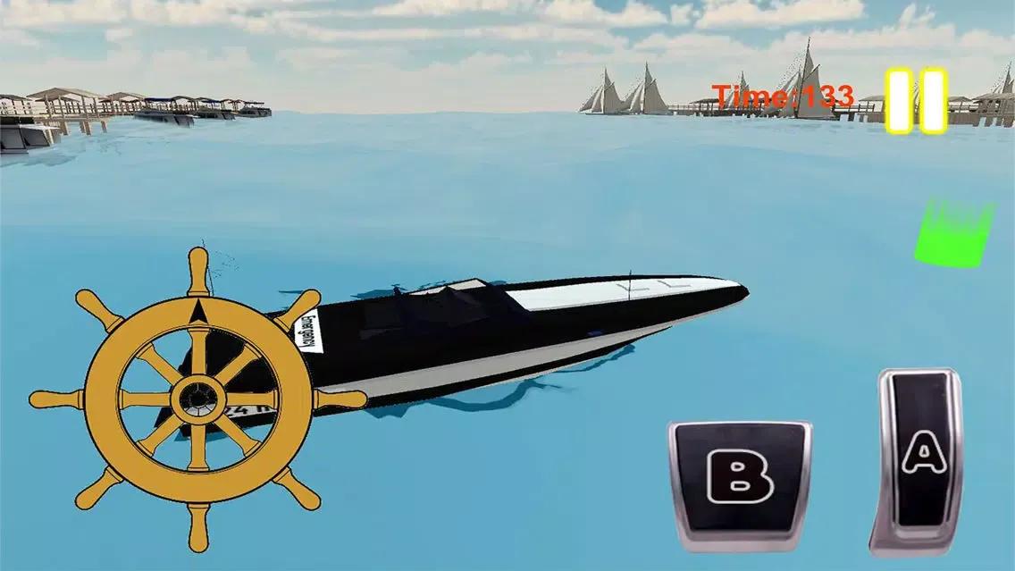 Ảnh chụp màn hình của Stunt Survival Boat