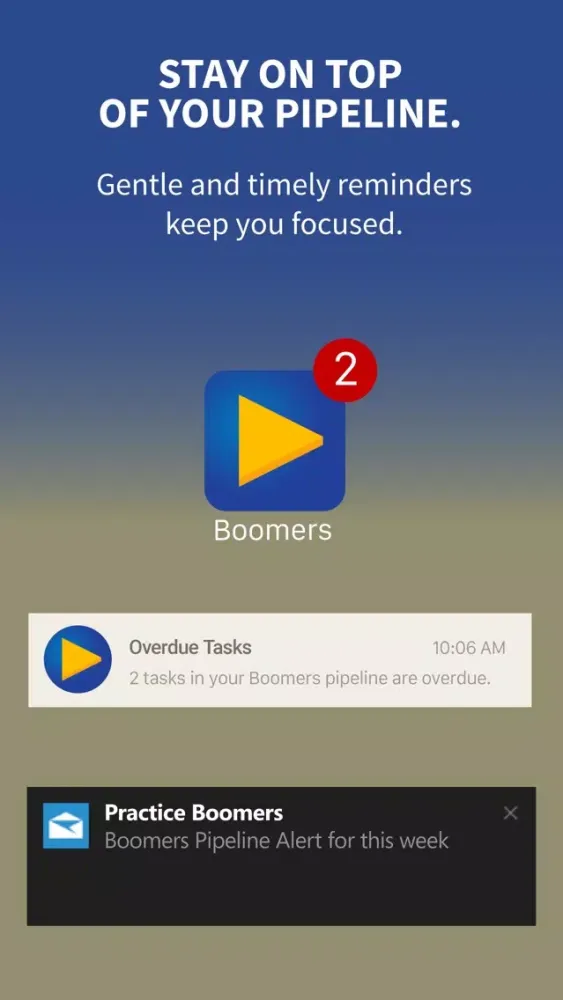 Tangkapan layar Practice Boomers