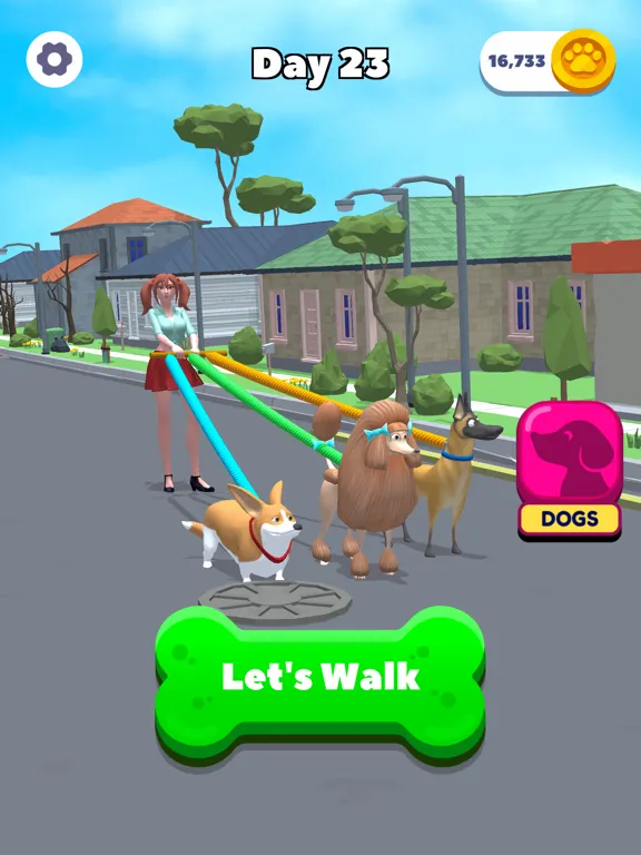 Let's Walk Poochy iPad  سکرین شاٹس