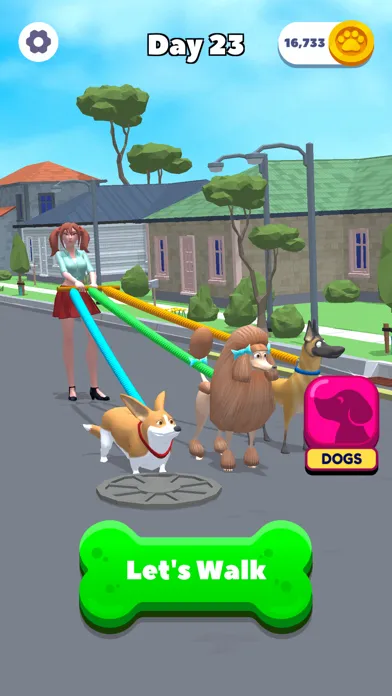 Let's Walk Poochy سکرین شاٹس