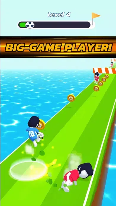 Tangkapan skrin Goal Run 3D