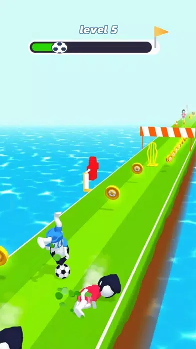 Tangkapan skrin Goal Run 3D