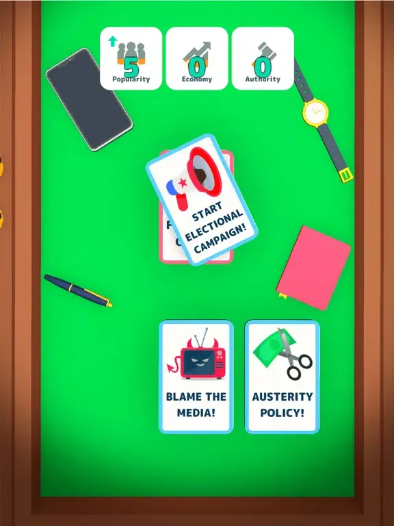 Capturas de tela do The President 3D iPad 