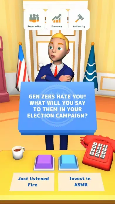 Capturas de tela do The President 3D