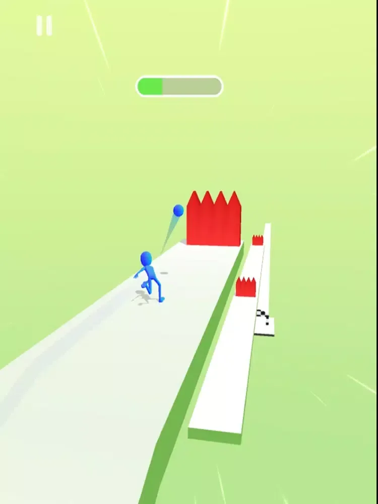 Tangkapan skrin Teleporting Runner iPad 