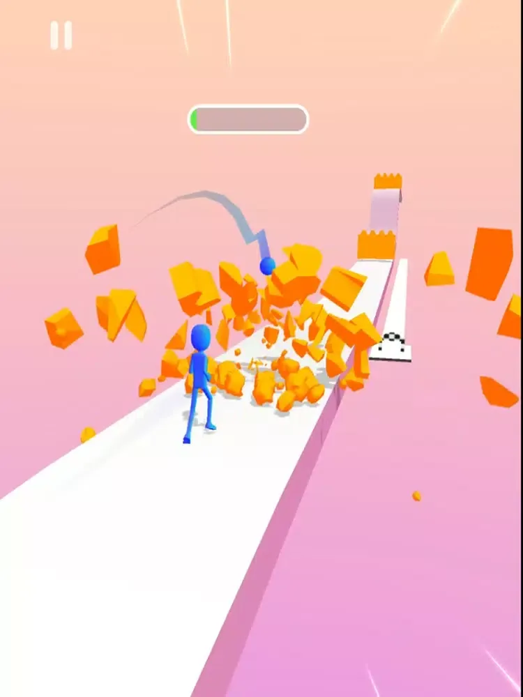 Tangkapan skrin Teleporting Runner iPad 
