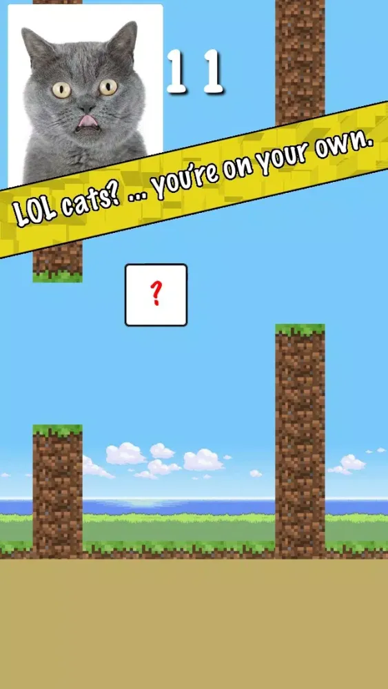 Screenshot di Flappy Faces
