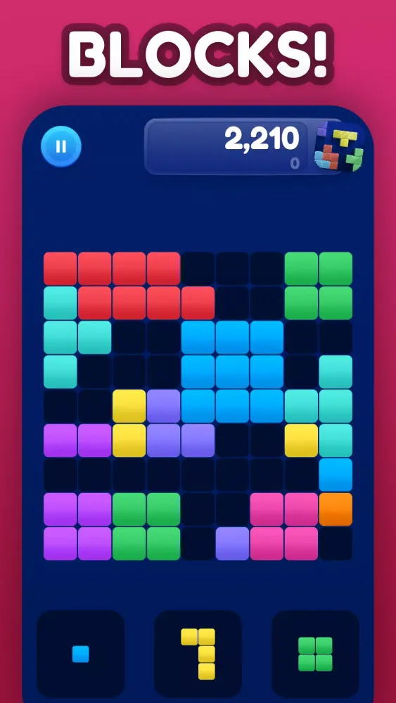 Capturas de pantalla de Blocks Puzzle: Brain Challenge