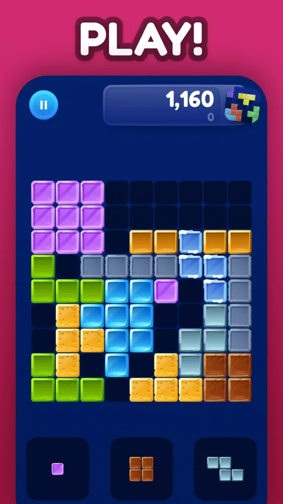 Capturas de pantalla de Blocks Puzzle: Brain Challenge