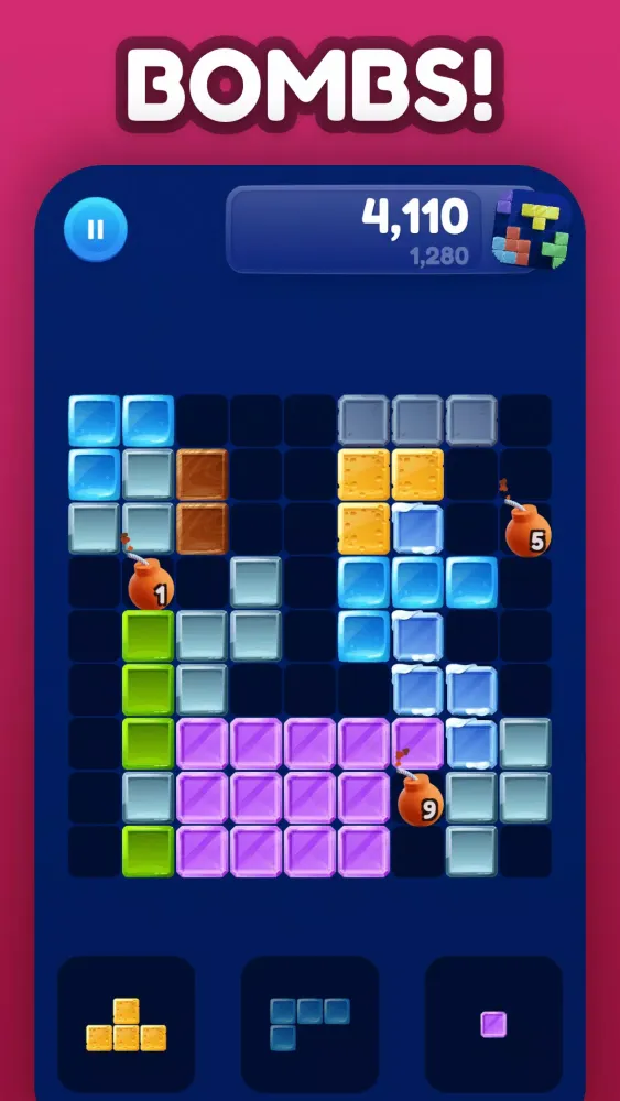 Capturas de pantalla de Blocks Puzzle: Brain Challenge