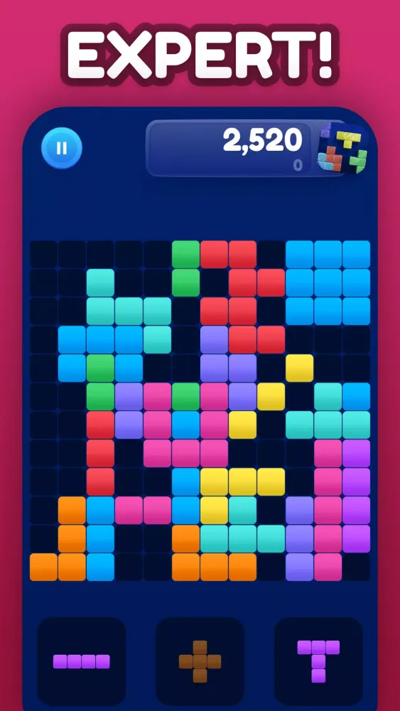 Capturas de pantalla de Blocks Puzzle: Brain Challenge
