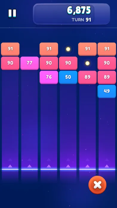 Screenshot di Bricks Breaker: Ball Blast!