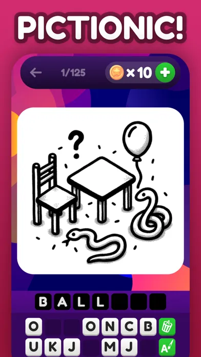 Zrzuty ekranu Pictionic: Draw & Guess Words