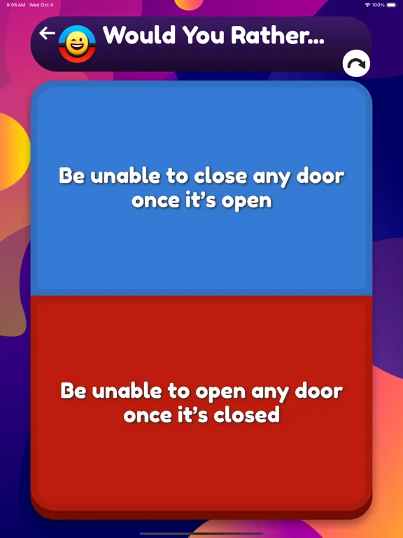 Screenshot di Would You Rather - Party Game iPad 