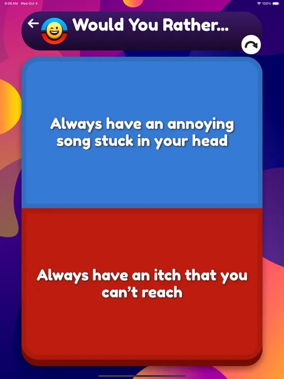 Screenshot di Would You Rather - Party Game iPad 