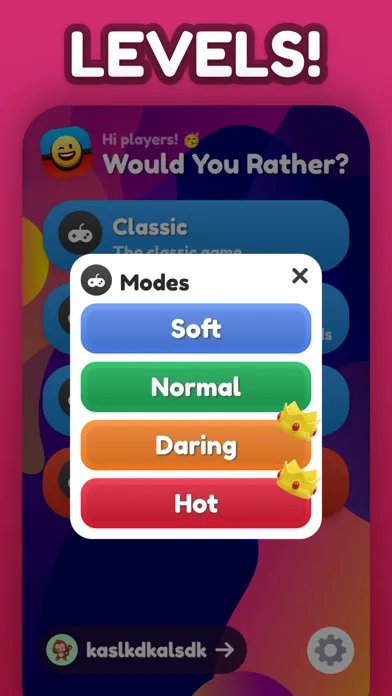 Screenshot di Would You Rather - Party Game