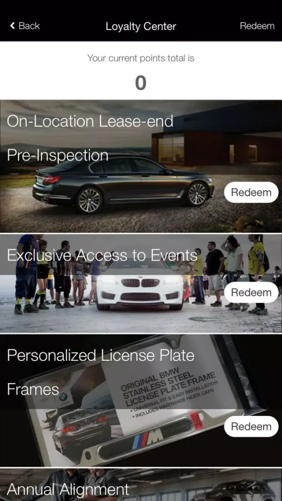 Lifestyle Membership Screenshots