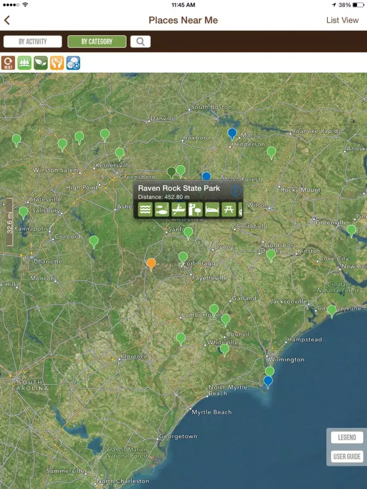 Скриншоты North Carolina State Parks Guide- Pocket Ranger® iPad 