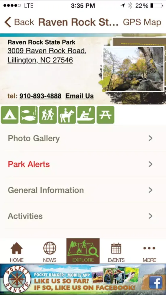 Скриншоты North Carolina State Parks Guide- Pocket Ranger®