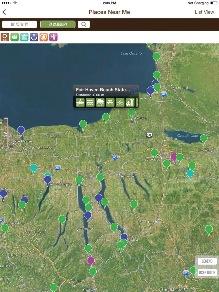 Captures d'écran de New York State Parks Guide- Pocket Ranger® iPad 