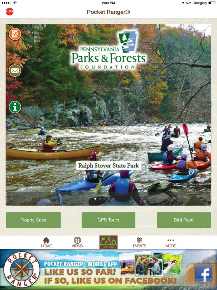 Pennsylvania State Parks & Forests Guide- Pocket Ranger® iPad 应用截图