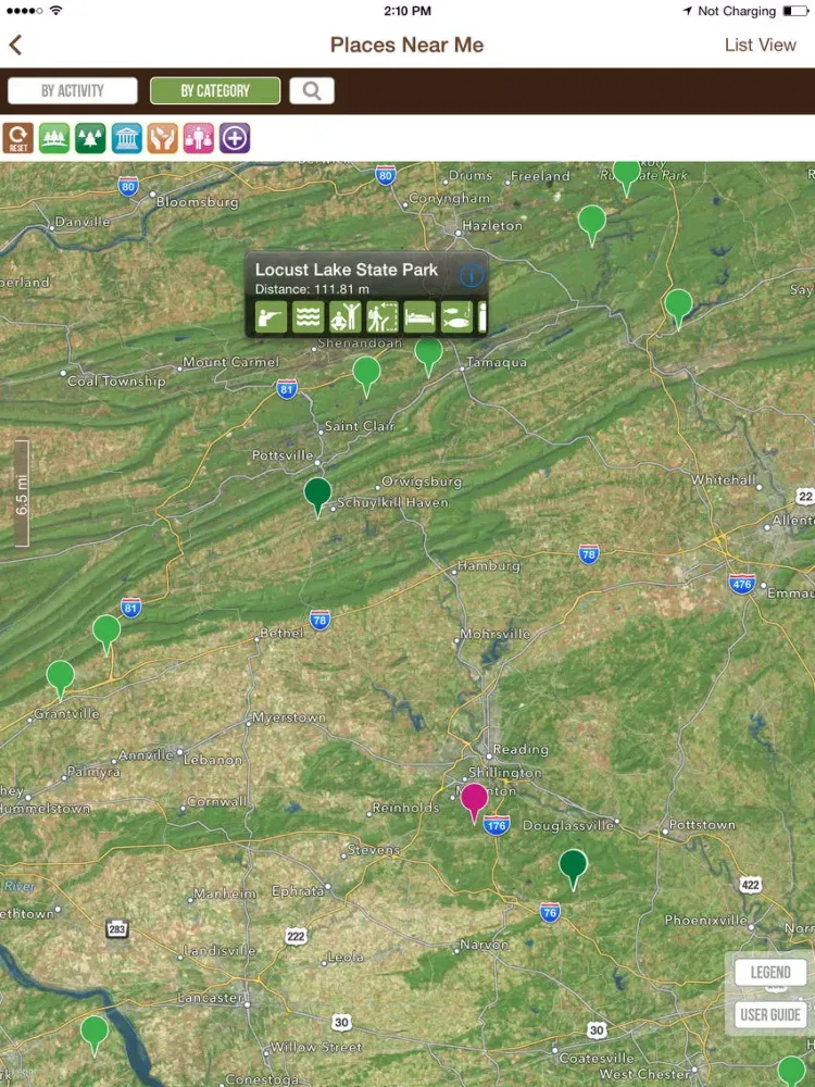 Pennsylvania State Parks & Forests Guide- Pocket Ranger® iPad 应用截图