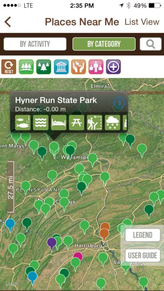 Pennsylvania State Parks & Forests Guide- Pocket Ranger®应用截图
