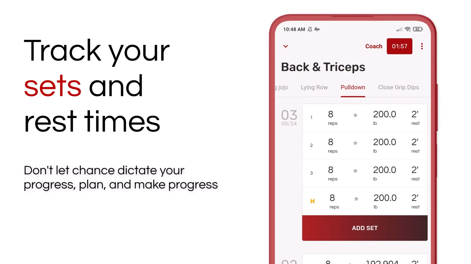 SP - Workout tracker, Coach应用截图