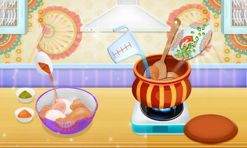 Indian Food Chef Cooking Games 스크린샷