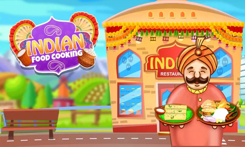 Indian Food Chef Cooking Games 스크린샷
